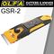 OLFA Compact Slim Glass Scraper S/steel Blade 40mmx18mm Inc 6 Blades